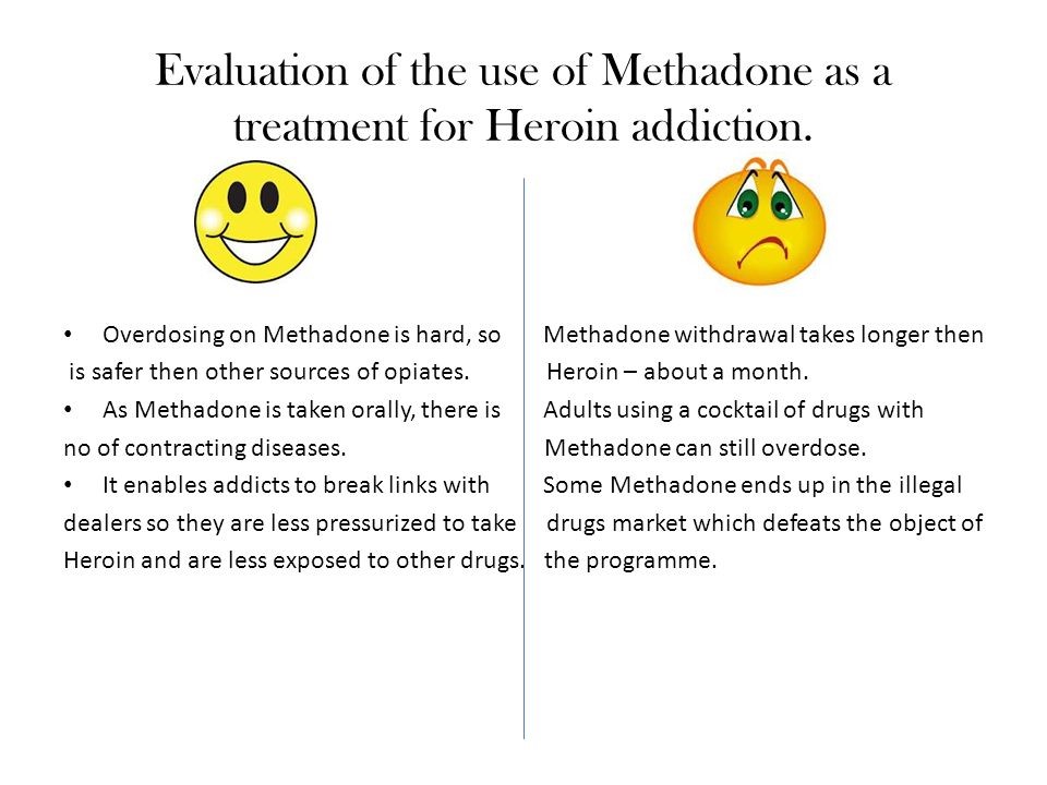 taking methadone after opiates Stratford CT