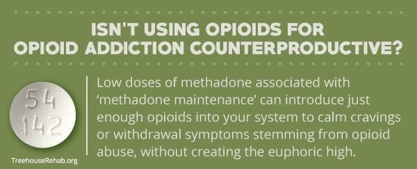 what helps with methadone withdrawals Martinez GA